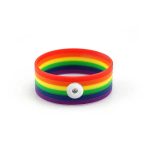 Rainbow Snap Bracelet