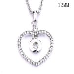 Sparkling Heart Pendant – 12mm