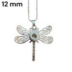 Dragonfly Snap Necklace – 12mm