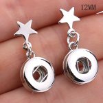 Star Dangle Snap Earrings – 12mm - Image 2