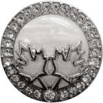 Double Maple Leaf Crystal Snap