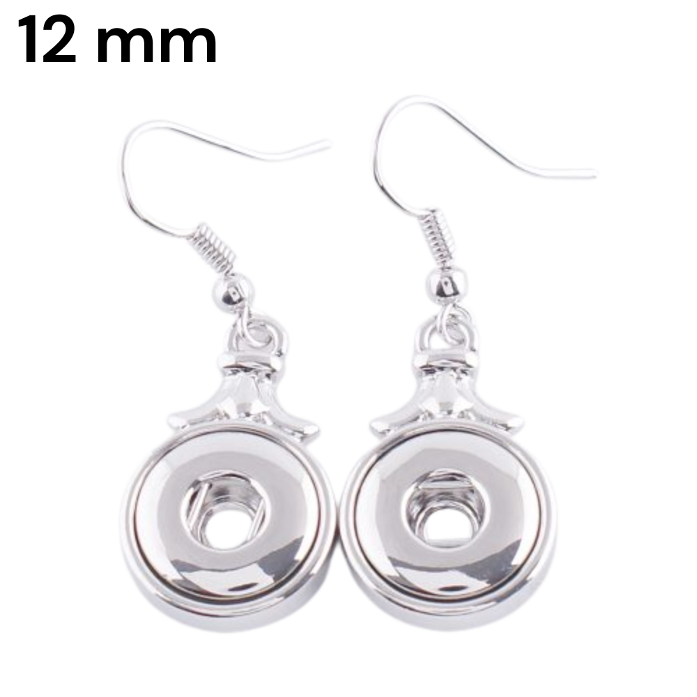 KS0970 Elegant Teardrop Accent Earrings โ 12mm - Image 1