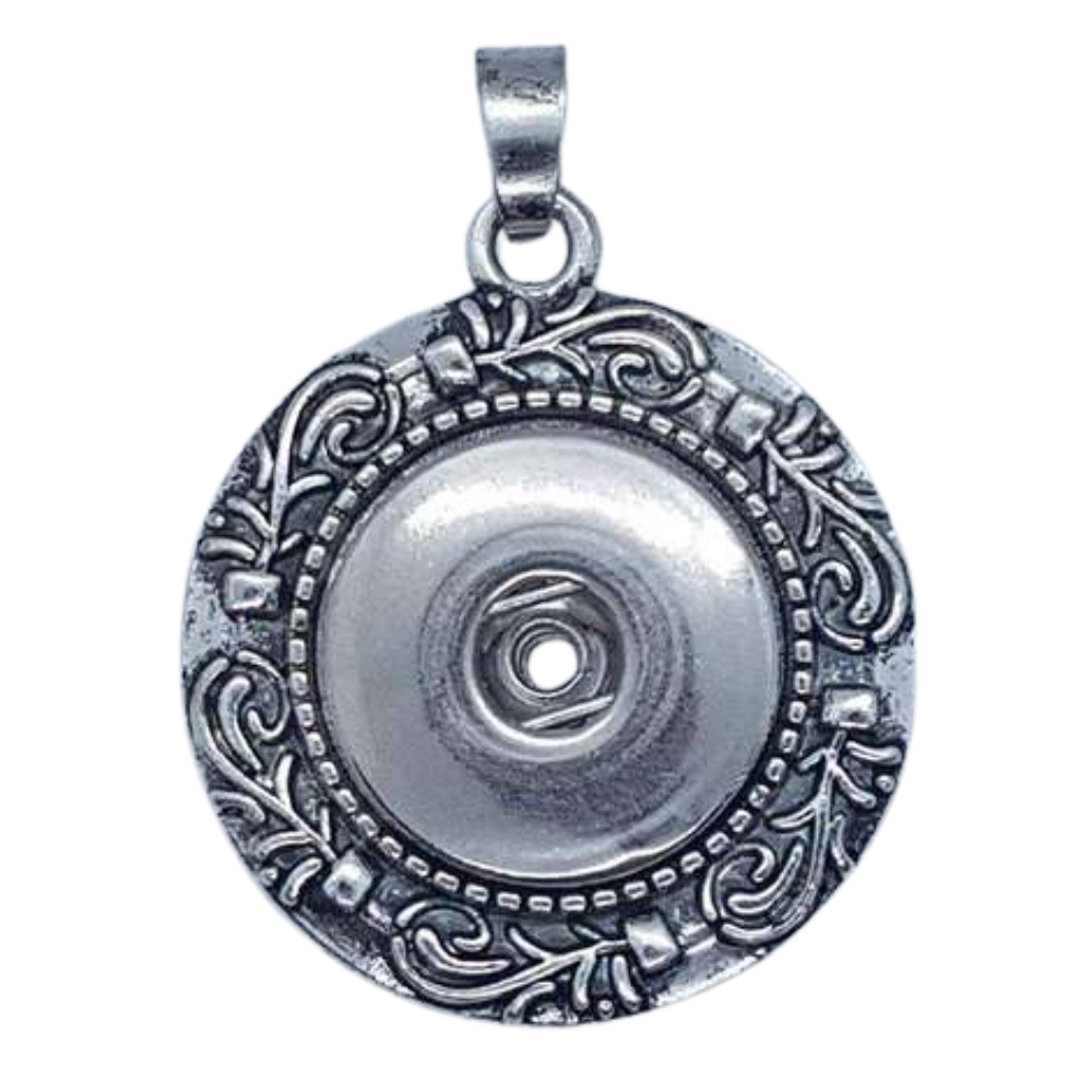 NF1022 CLEARANCE - Vintage Scroll Necklace - Image 1