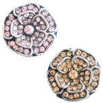 Vintage Crystal Bloom Snaps