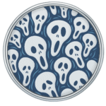 Ghostly Faces Pattern