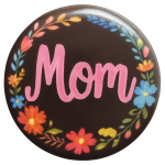 Mom Floral Wreath Snap