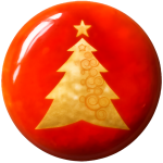 Golden Christmas Tree Snap