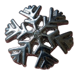Silver Snowflake Snap