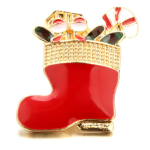 Red Christmas Stocking Snap