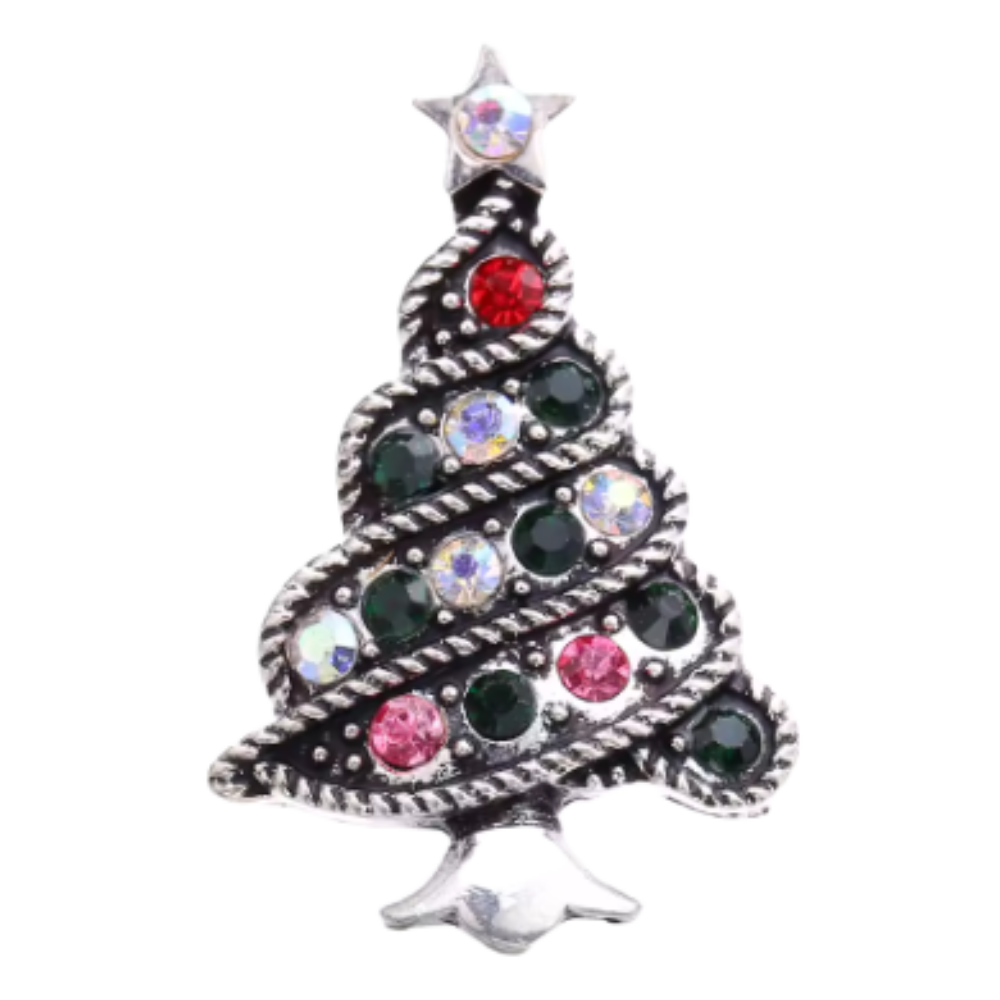 PS1207 Crystal Christmas Tree Snap - Image 1