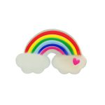 Rainbow Cloud Snap Charm