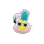 Cool Flamingo Snap Charm