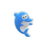 Smiley Dolphin Snap Charm