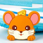 Cheddar Mouse Snap Charm