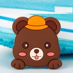 Honey Hat Bear Snap Charm