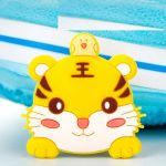 Tiger & Chick Snap Charm