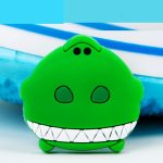 Green Dinosaur Snap Charm