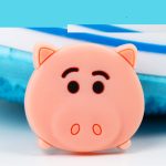 Peachy Pig Snap Charm