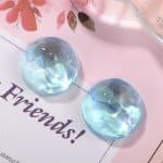 Abalone Blue Iridescent Snap Charm - Image 2