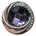 Amethyst Crystal Swirl Accent