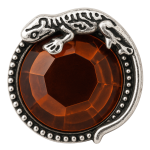 CLEARANCE - Amber Gecko Crystal Snap
