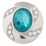 Aqua Swirl Gem Snap